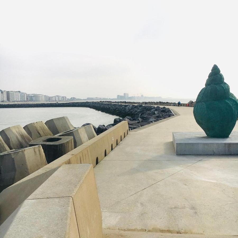 Knappe Studio Met Subliem Zeezicht! Ostende Exterior foto